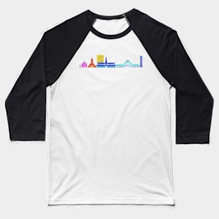 Poland skyline Baseball T-Shirt